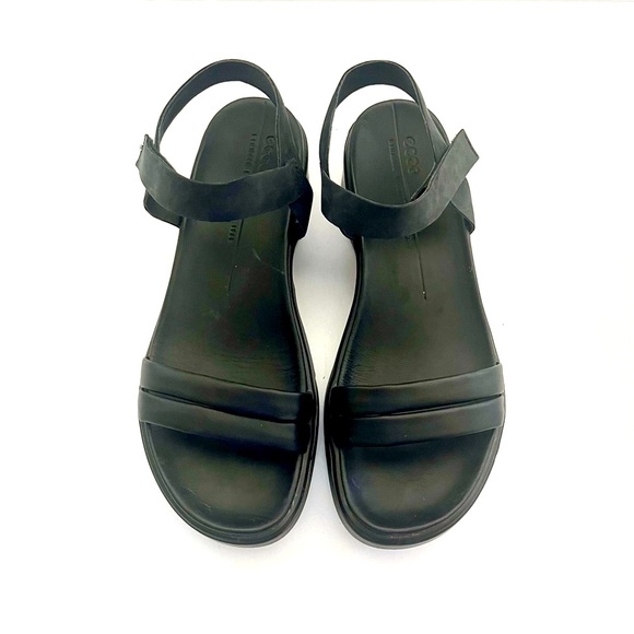 ECCO Women's Wedge LX Flowt Sandal EU-39, US-8-8.5, black - Picture 5 of 10